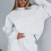 Jackets & Blazers | White Fox Boutique Sports Edition Oversized Sweater Marle grey