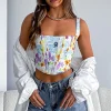 Shirts & Blouses | White Fox Boutique Stay Grounded Bustier Summer Bloom multi