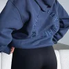 Jackets & Blazers | White Fox Boutique Stay Lifted Oversized Hoodie Navy blue