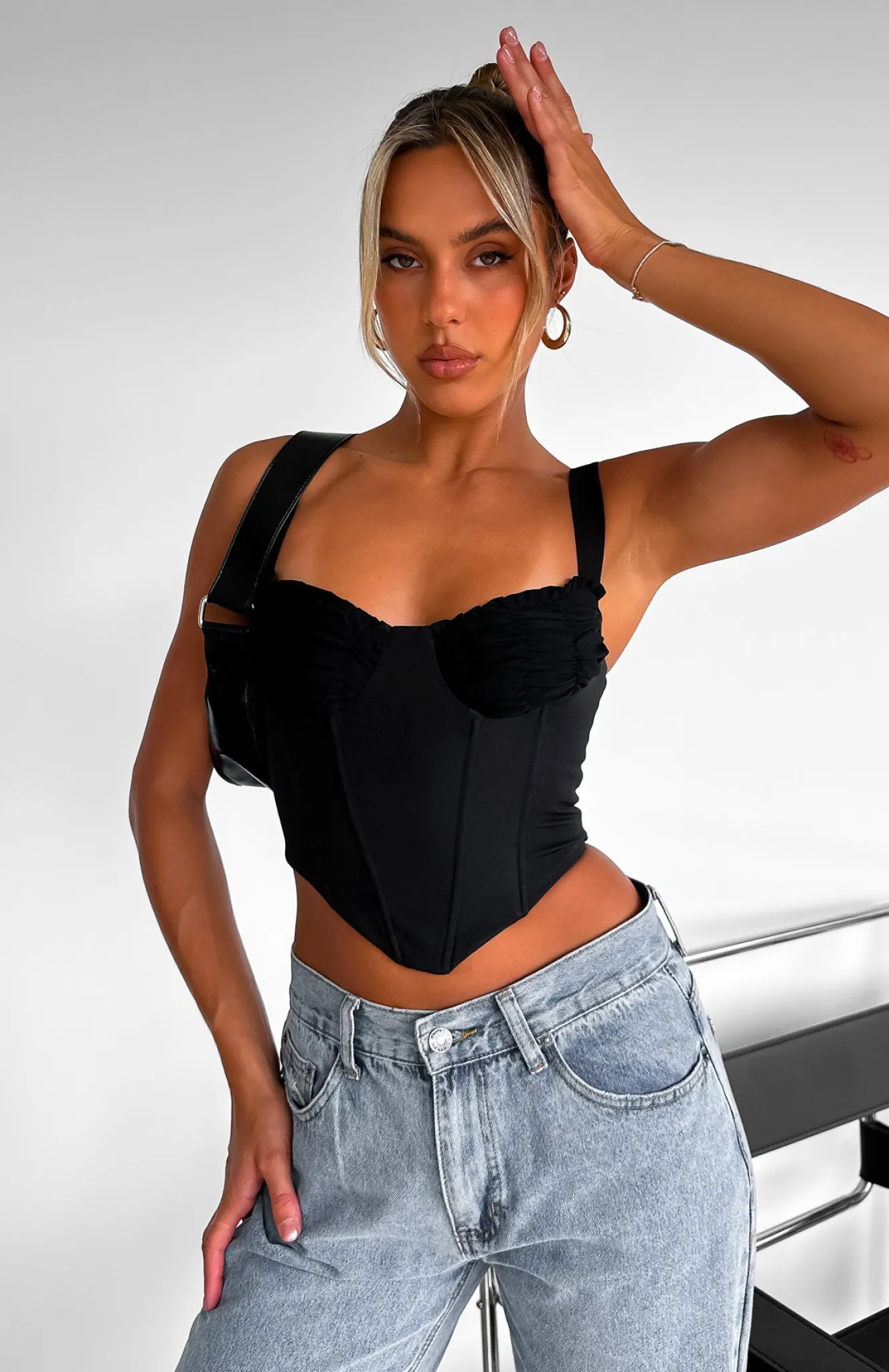 Shirts & Blouses | White Fox Boutique Stay Tonight Bustier black