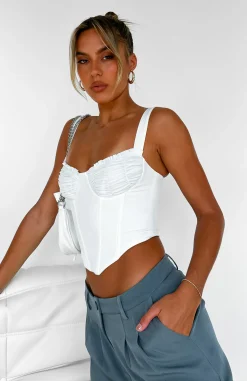 Shirts & Blouses | White Fox Boutique Stay Tonight Bustier white