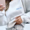 Jackets & Blazers | White Fox Boutique Steal Your Heart Oversized Sweater Marle grey