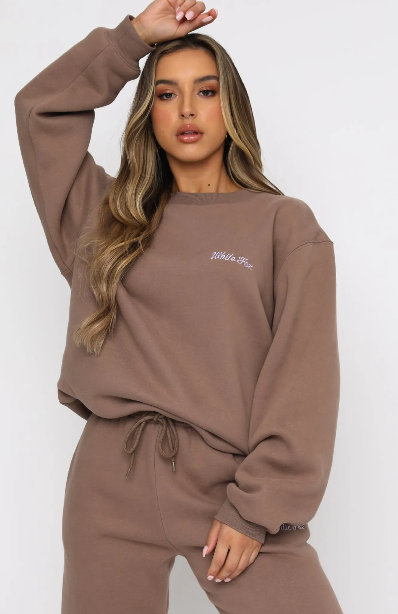 Jackets & Blazers | White Fox Boutique Steal Your Heart Oversized Sweater Mocha brown