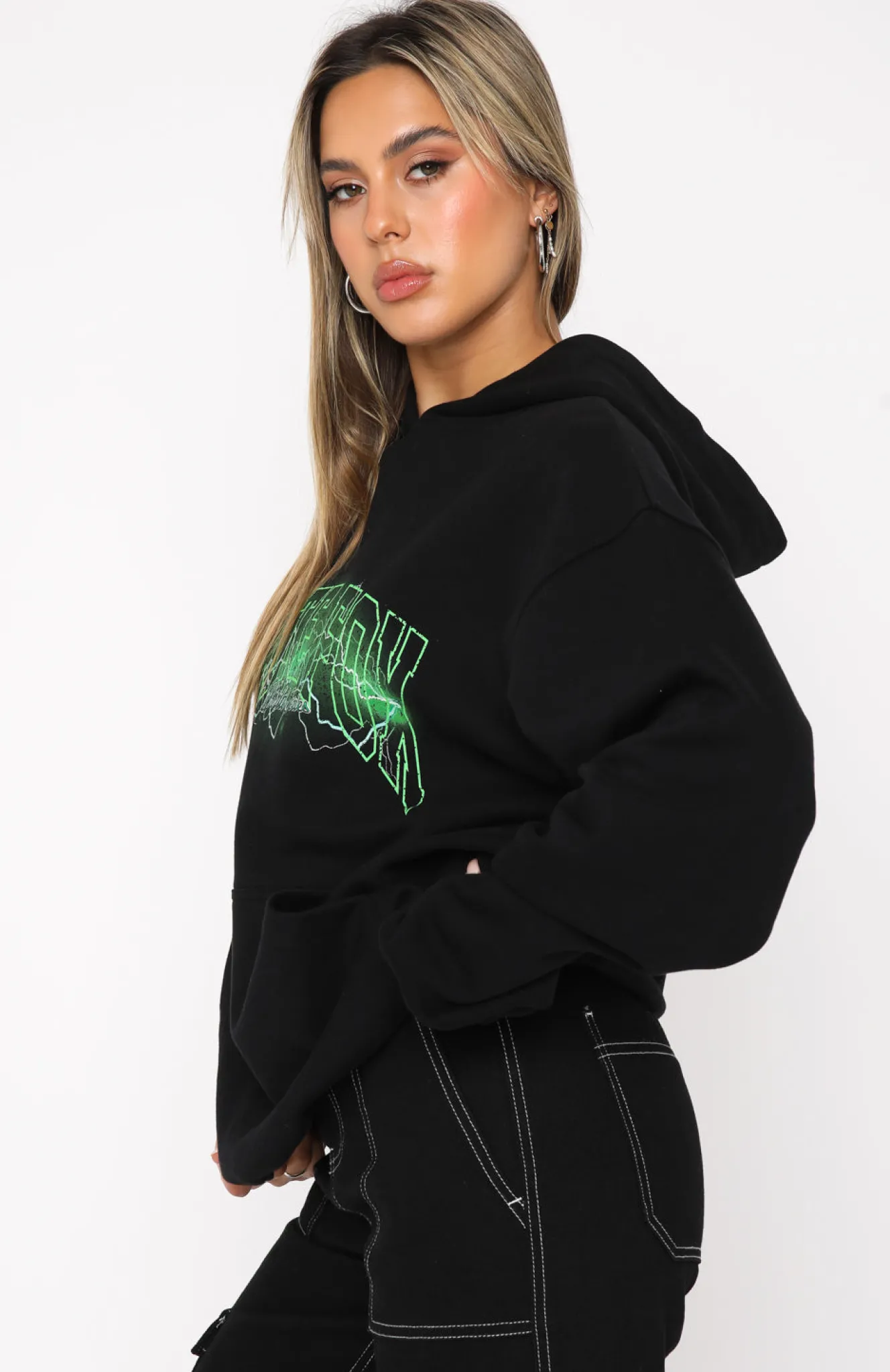 Jackets & Blazers | White Fox Boutique Step It Up Hoodie black