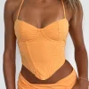 Shirts & Blouses | White Fox Boutique Style Icon Bustier orange