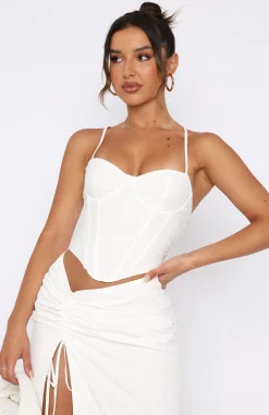 Shirts & Blouses | White Fox Boutique Style Icon Bustier white
