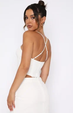 Shirts & Blouses | White Fox Boutique Style Icon Bustier white