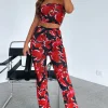Pants | White Fox Boutique Summer In The City Pants Wildflower black