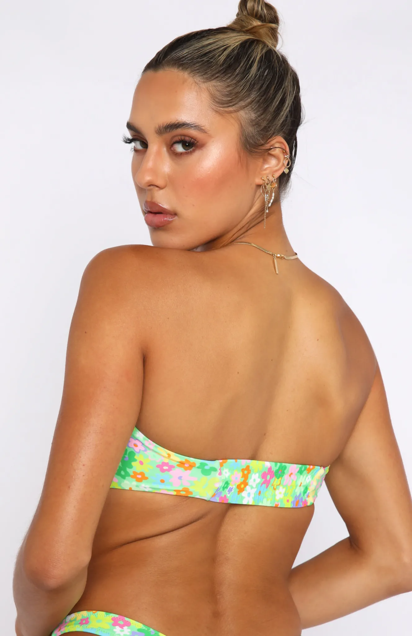 Bikini Tops | White Fox Boutique Summer Sea Bikini Top Lime Fleur green