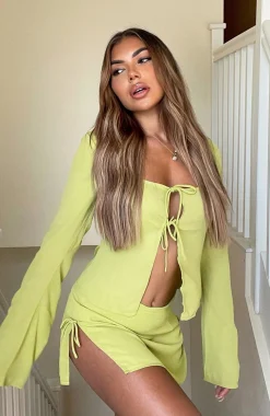 Shirts & Blouses | White Fox Boutique Sweet Secrets Long Sleeve Top Matcha green