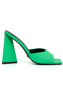 Heels | White Fox Boutique Sweet Talker Mules Neon green