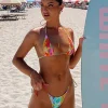 Bikini Bottoms | White Fox Boutique Tahiti Bottoms Ruched Floral Pop multi