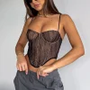 Shirts & Blouses | White Fox Boutique Take A Chance Bustier black