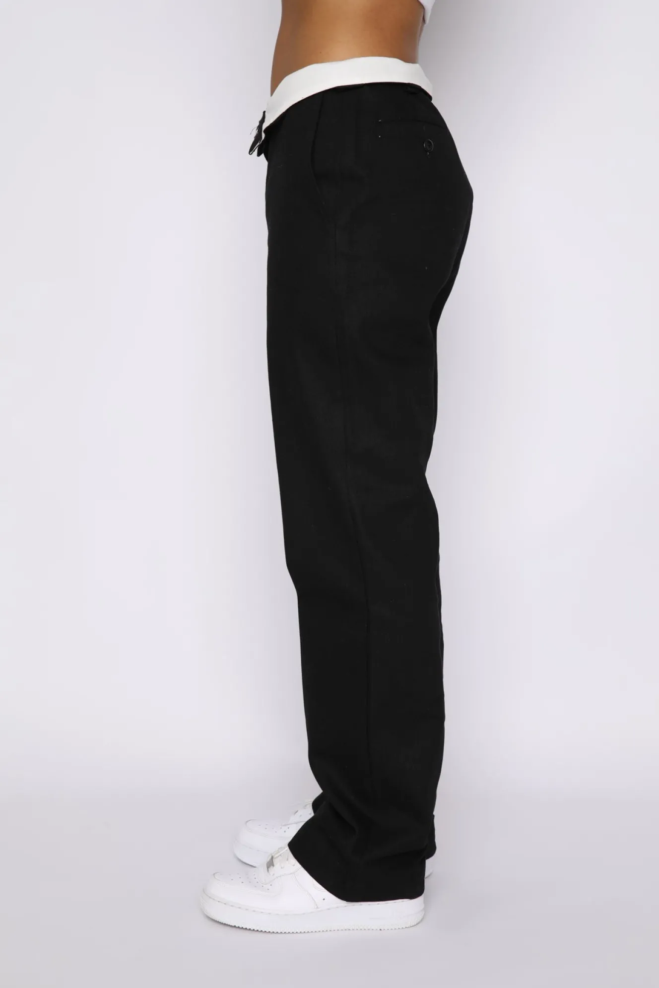 Pants | White Fox Boutique Take Caution Pants black