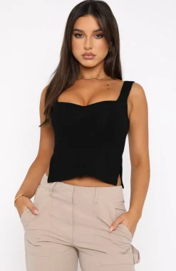 Shirts & Blouses | White Fox Boutique Taking Off Top black