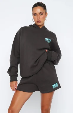 Shorts | White Fox Boutique Taking Over Lounge Shorts Charcoal grey