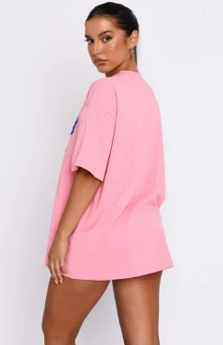 Shirts & Blouses | White Fox Boutique Talk It Over Oversized Tee pink