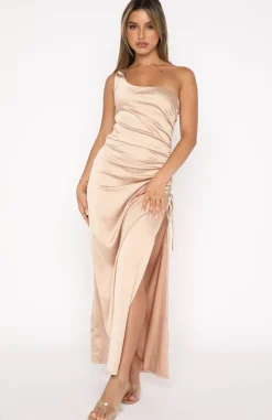 Formal Dresses | White Fox Boutique Tender Love Maxi Dress Vintage Champagne gold
