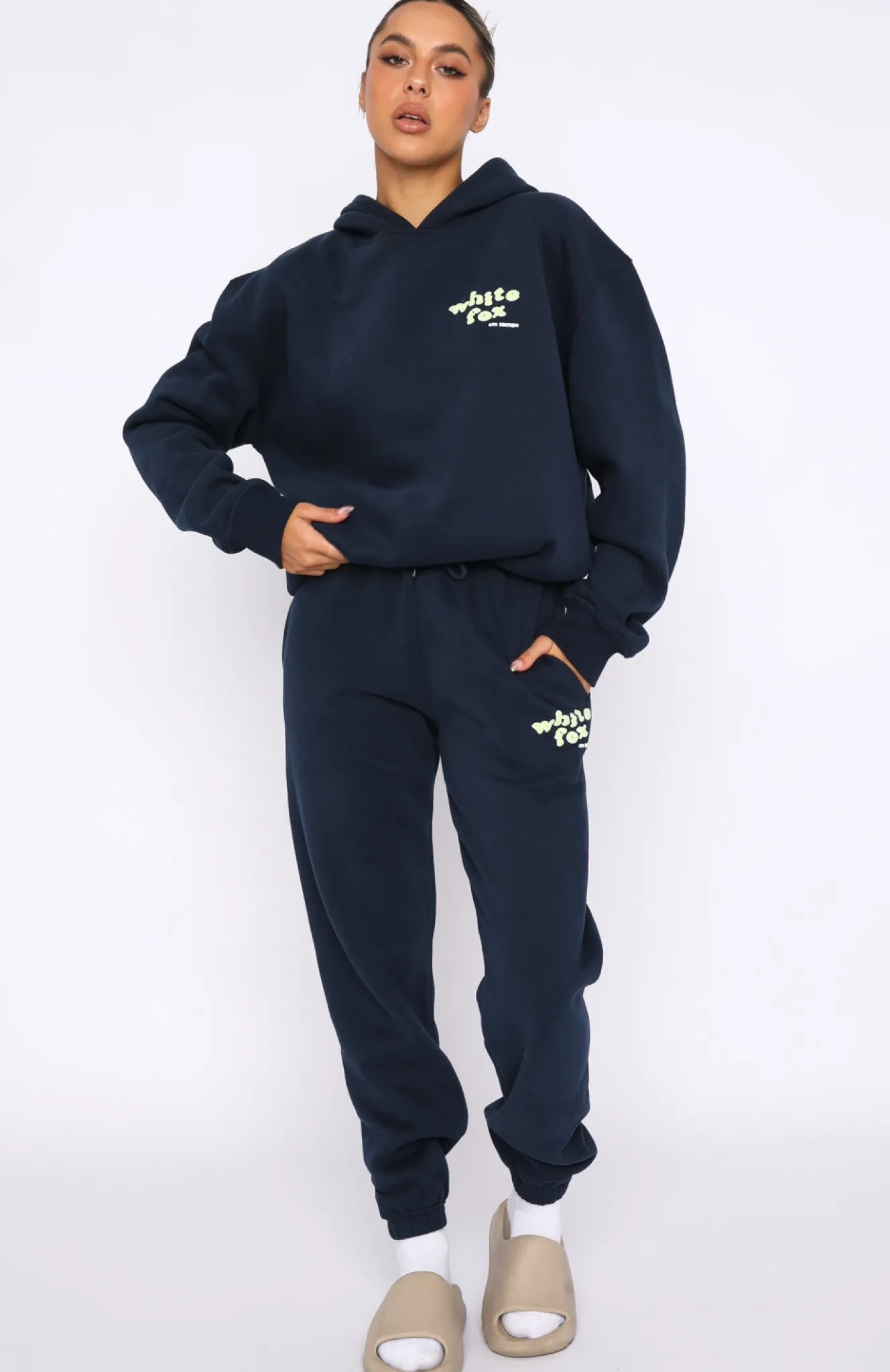 Jackets & Blazers | White Fox Boutique 4th Edition Oversized Hoodie Midnight blue