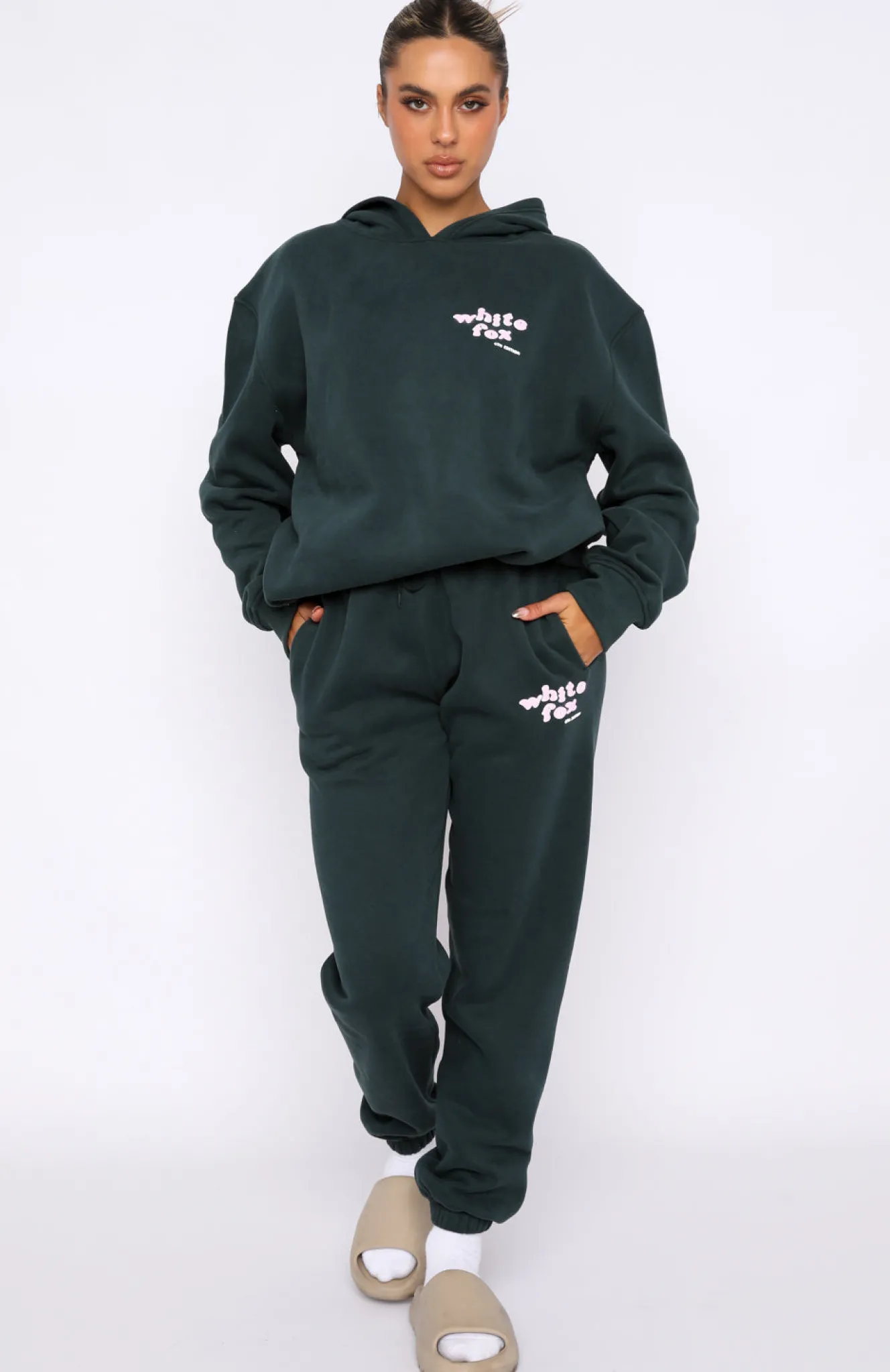 Jackets & Blazers | White Fox Boutique 4th Edition Oversized Hoodie Clover green