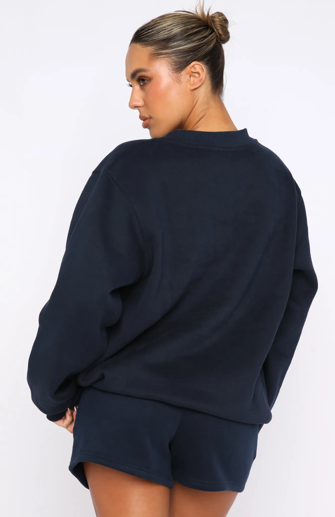 Jackets & Blazers | White Fox Boutique 4th Edition Oversized Sweater Midnight blue