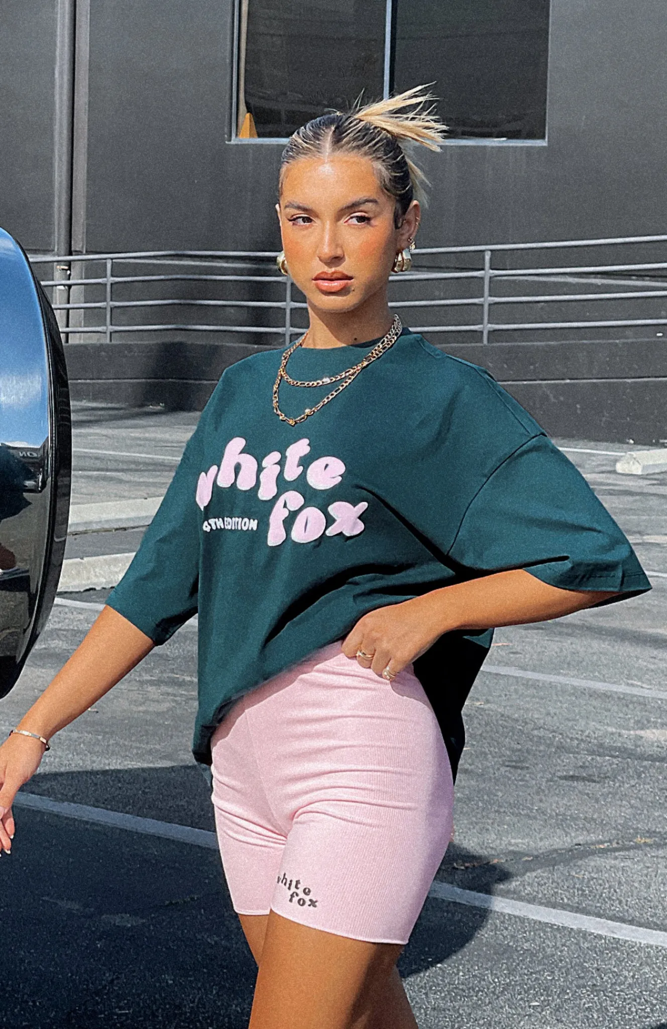 Shirts & Blouses | White Fox Boutique 4th Edition Oversized Tee Clover green