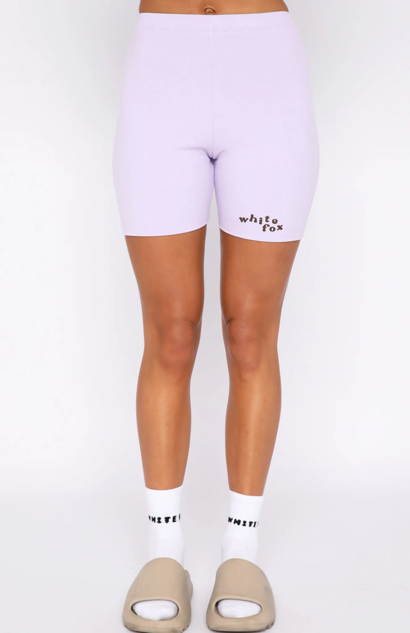 Shorts | White Fox Boutique 4th Edition Ribbed Bike Shorts Orchid purple