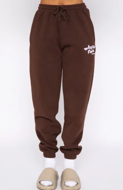 Sweatpants | White Fox Boutique 4th Edition Sweatpants Cocoa brown