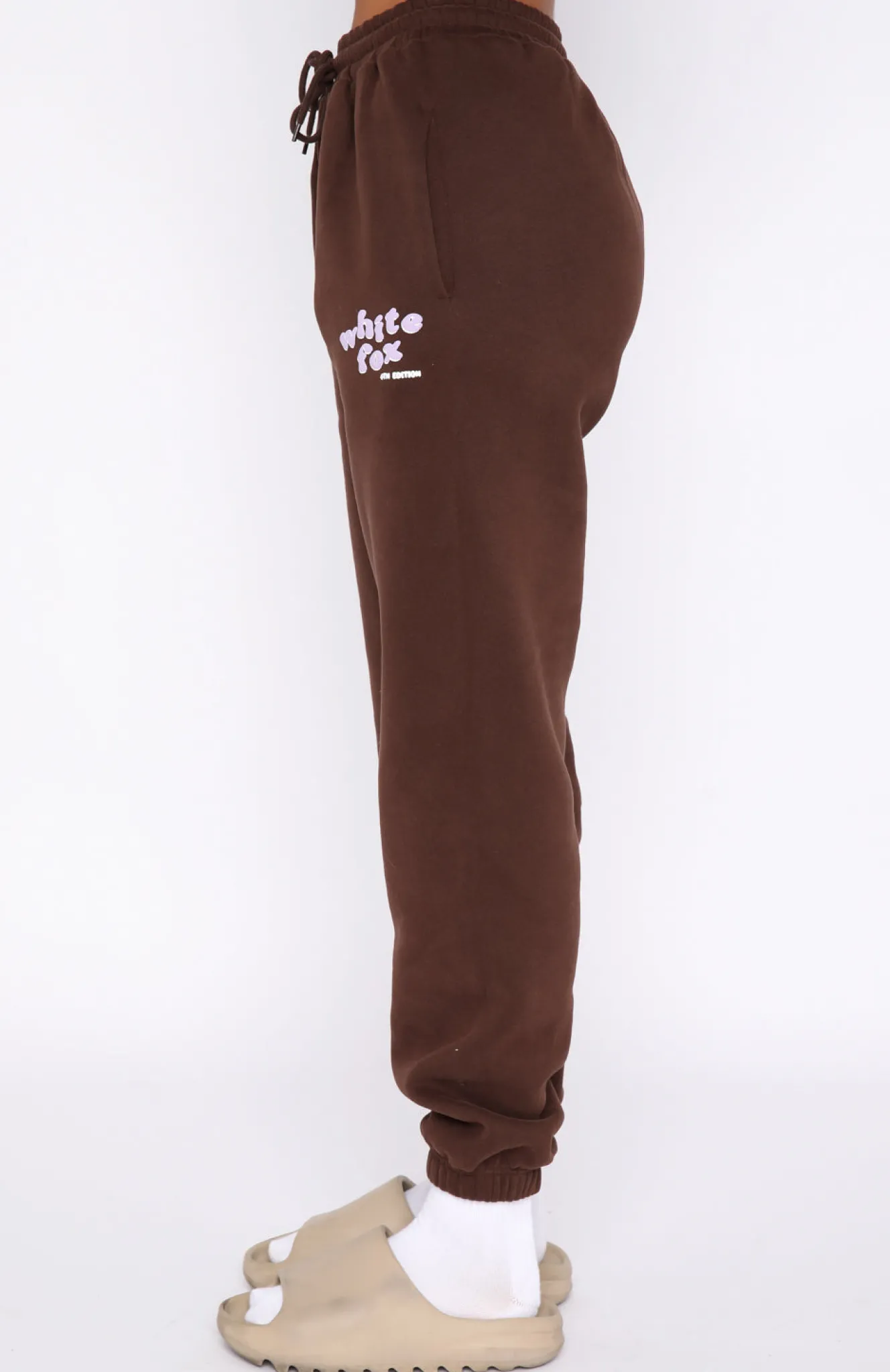 Sweatpants | White Fox Boutique 4th Edition Sweatpants Cocoa brown