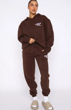 Sweatpants | White Fox Boutique 4th Edition Sweatpants Cocoa brown