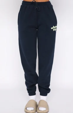 Sweatpants | White Fox Boutique 4th Edition Sweatpants Midnight blue