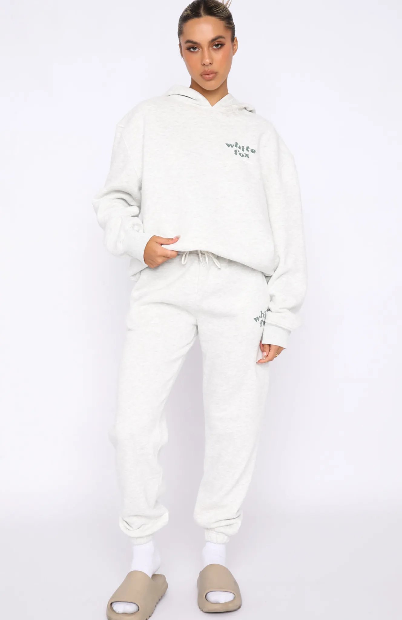 Sweatpants | White Fox Boutique 4th Edition Sweatpants Smoke grey