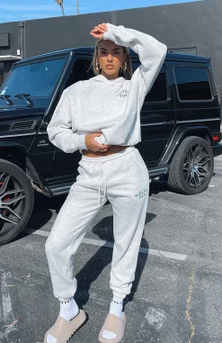 Sweatpants | White Fox Boutique 4th Edition Sweatpants Smoke grey