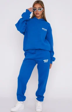 Jackets & Blazers | White Fox Boutique The Main Season Oversized Hoodie Electric blue