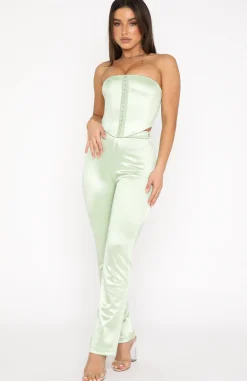 Shirts & Blouses | White Fox Boutique The New Look Bustier Sage green