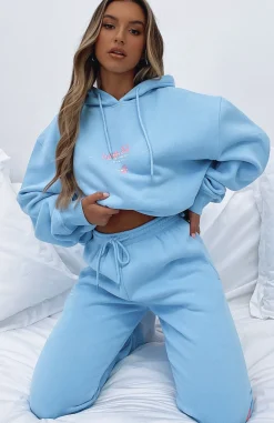 Jackets & Blazers | White Fox Boutique The New Way Hoodie Baby blue