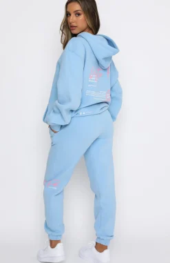 Jackets & Blazers | White Fox Boutique The New Way Hoodie Baby blue
