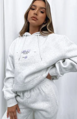 Jackets & Blazers | White Fox Boutique The New Way Hoodie Marle grey