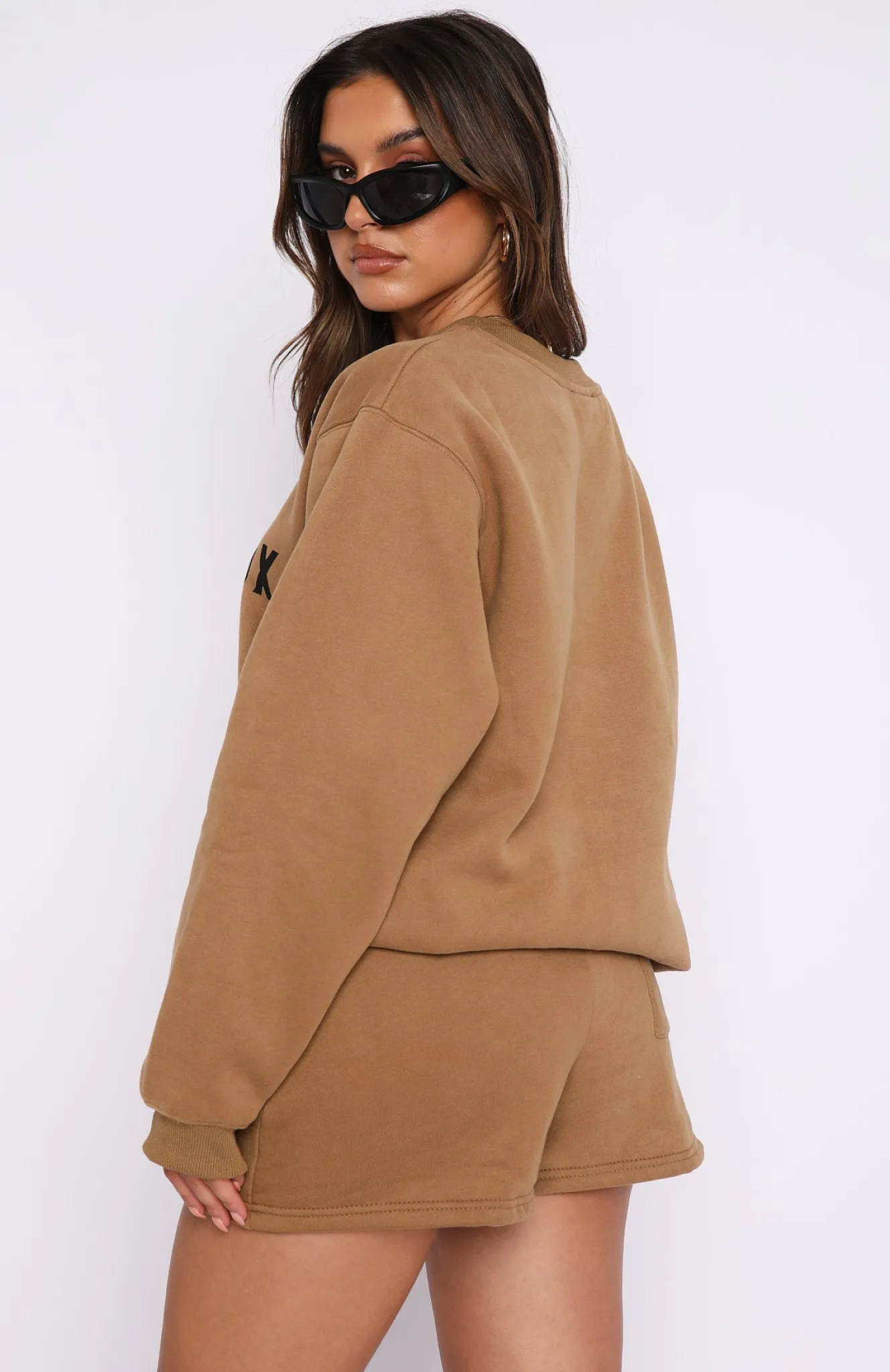 Jackets & Blazers | White Fox Boutique The Next Level Oversized Sweater Tan brown
