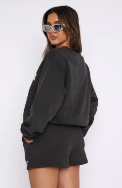 Jackets & Blazers | White Fox Boutique The Next Level Oversized Sweater Charcoal grey