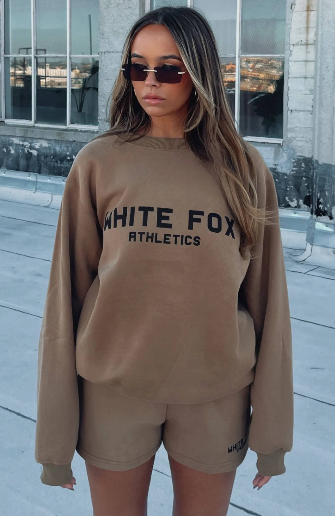 Jackets & Blazers | White Fox Boutique The Next Level Oversized Sweater Tan brown