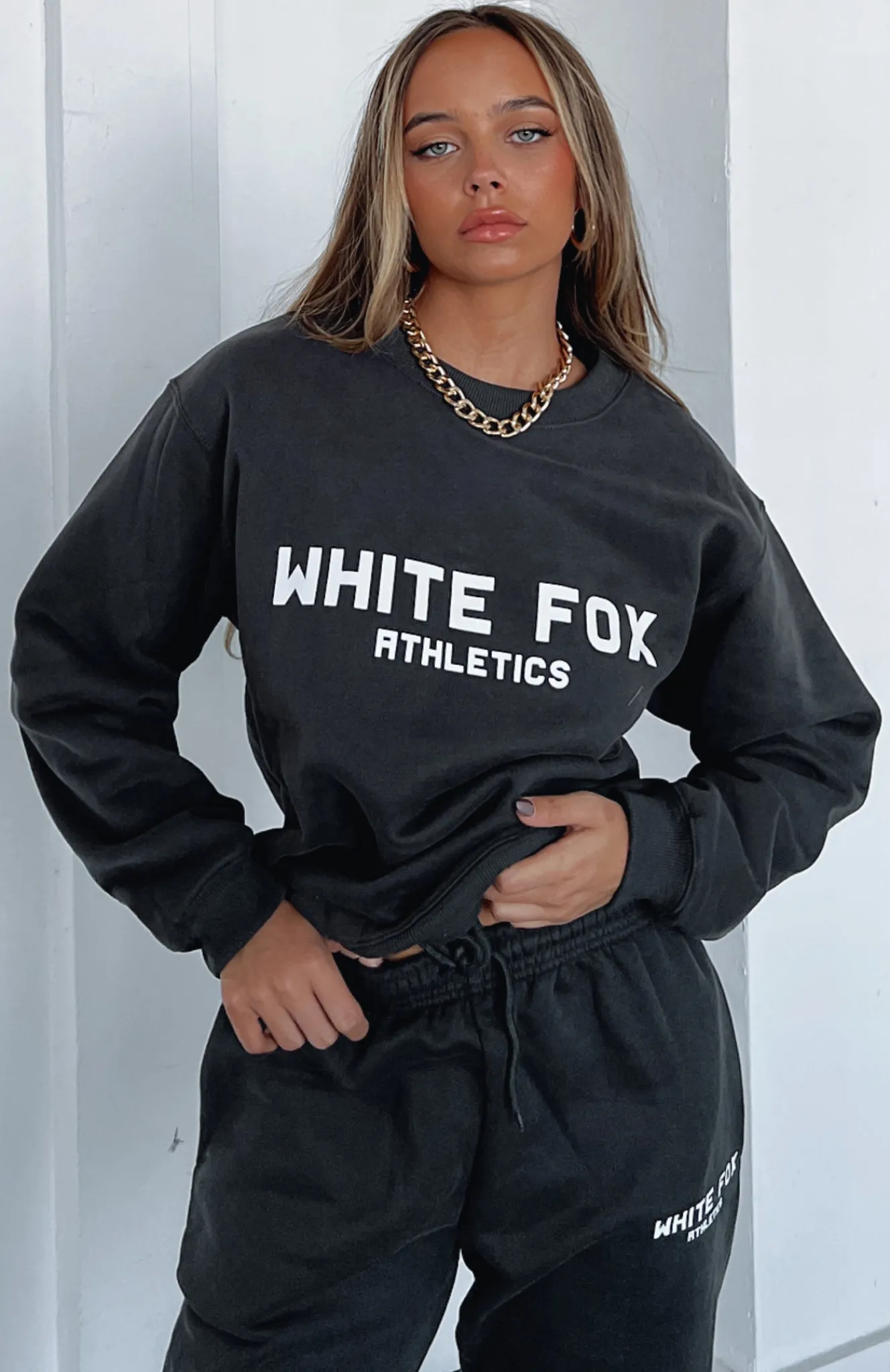 Jackets & Blazers | White Fox Boutique The Next Level Oversized Sweater Charcoal grey