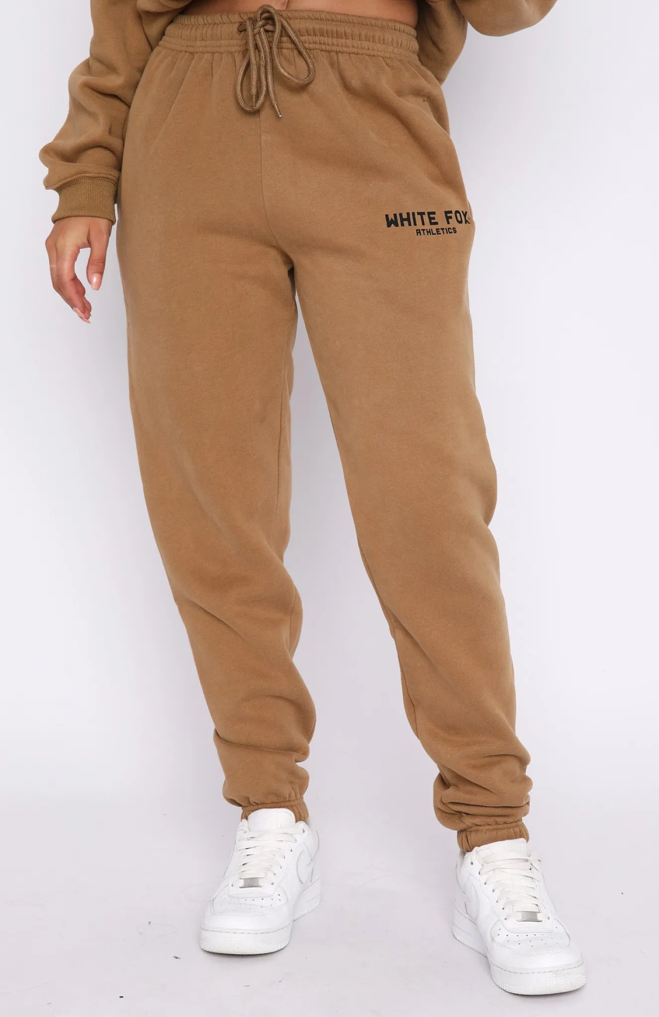 Sweatpants | White Fox Boutique The Next Level Sweatpants Tan brown
