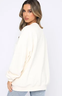 Jackets & Blazers | White Fox Boutique The Way Home Sweater Cream nude