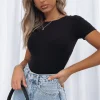Shirts & Blouses | White Fox Boutique Too Good To Be True Bodysuit black