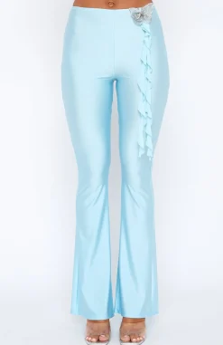 Pants | White Fox Boutique Touch The Sky Pants Baby blue