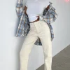 Pants | White Fox Boutique Treat Me Better Cord Pants Cream white