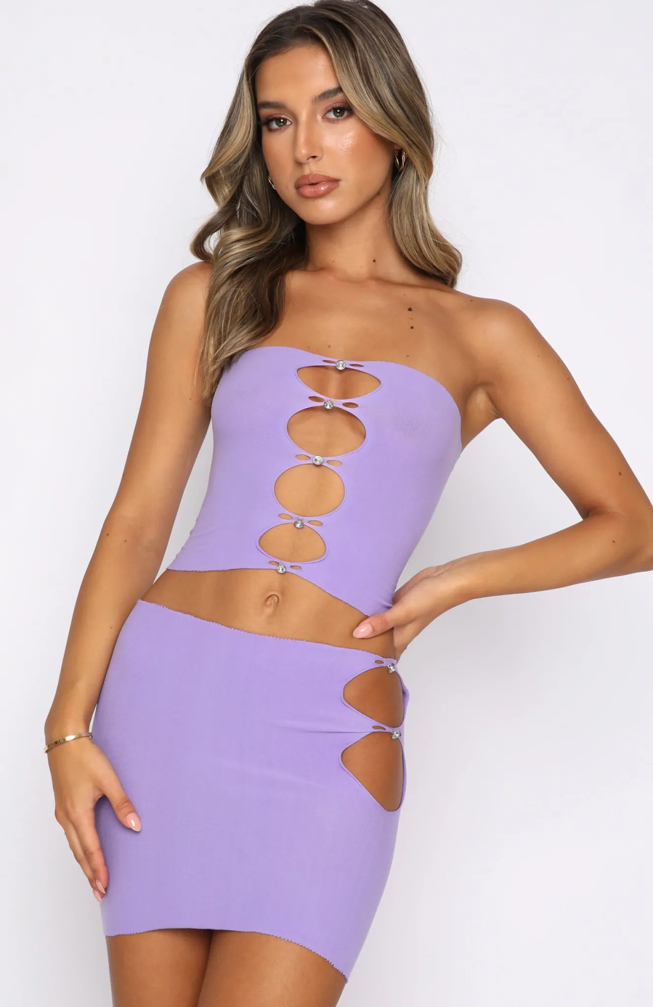 Shirts & Blouses | White Fox Boutique Triggered Crop purple