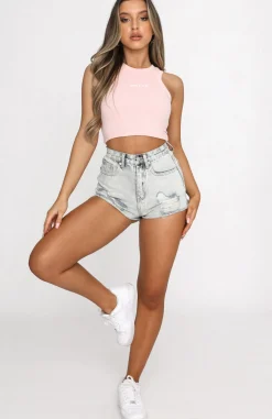 Shirts & Blouses | White Fox Boutique True Romance Crop Baby pink