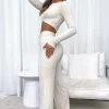 Pants | White Fox Boutique Trust Yourself Pants Oatmeal nude